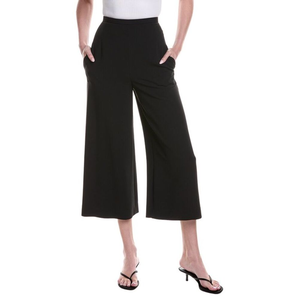 Fforme Womens  Pat Cropped Pant, Black